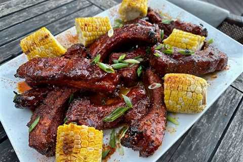 Hot Honey Party Ribs