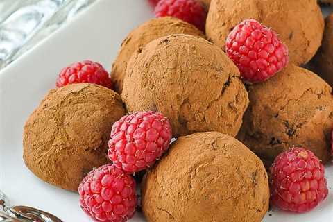 Raspberry Chocolate Truffles