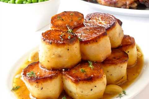 Garlic Thyme Fondant Potatoes