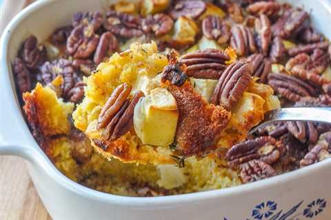 Apple Pecan Cornbread Stuffing