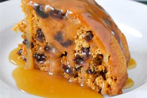 Steamed Molasses Raisin Pudding a.k.a. Newfoundland Molasses Duff