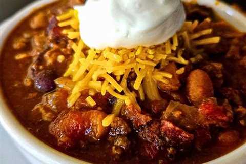 Smoked Brisket Chili