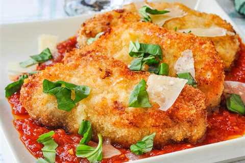 Baked Parmesan Panko Pork Chops