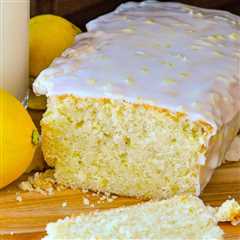 Glazed Lemon Pound Cake