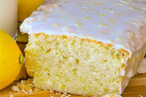 Glazed Lemon Pound Cake