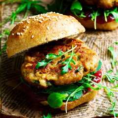 Chicken Burgers (Avocado & Red Pepper)