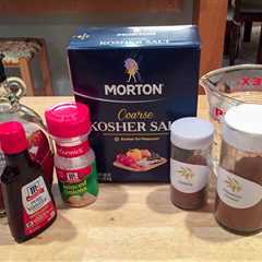 Big Green Egg Maple Brined Pork Chops