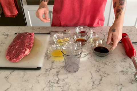 Grilled Korean Bulgogi Flank Steak: Big Green Egg Recipe