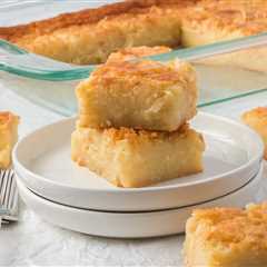 Butter Mochi Recipe