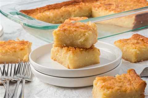 Butter Mochi Recipe