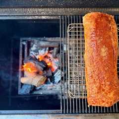 Grilled Pork Loin after Brining