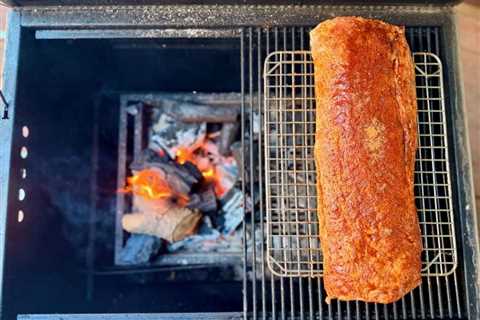 Grilled Pork Loin after Brining