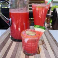 Homemade Watermelon Juice