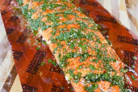 Smoked Salmon with Dill Chimichurri